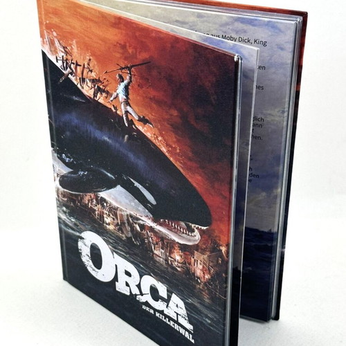 Orca The Killer Whale Special Edition DVD box set like new, 2 discs & German booklet