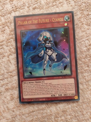 Yu-Gi-Oh Pillar of the Future Cyanos Ultra R Rare new