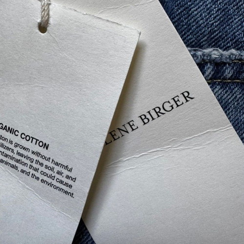 By Malene Birger Miliumlo straight jeans new, blue, size 28