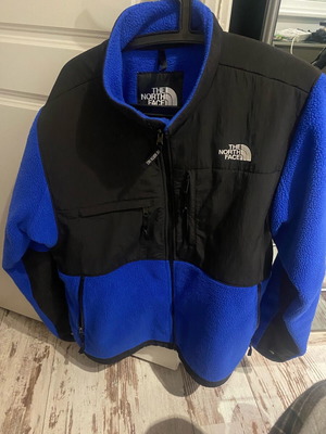 Fleece The North Face μαύρο με μπλε, μέγεθος Large, σαν καινούργιο