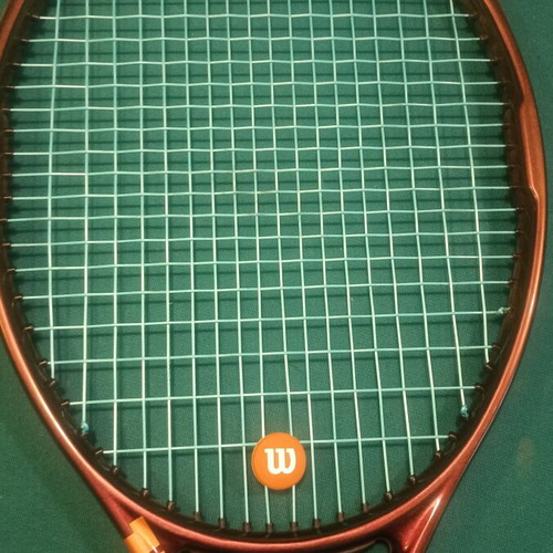Wilson Six One 95 V14 tennis racket like new, grip 3, Solinco Mach 10 strings