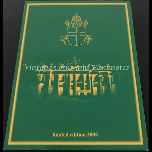 Vatican 2005 Essai Limited Edition Coin Set New