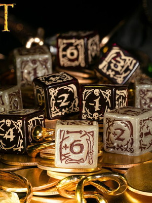 The Hobbit TCG 10x D6 Goblins dice set new