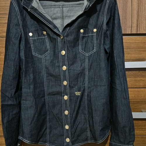 Denny Rose women's denim shirt like new, blue, size L