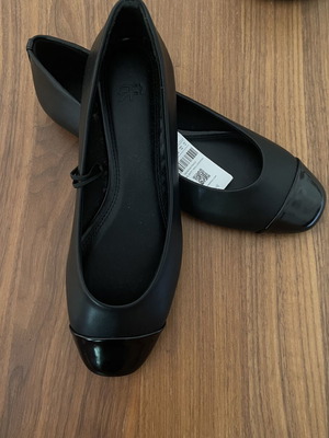Parfois black elegant espadrille size 37 brand new