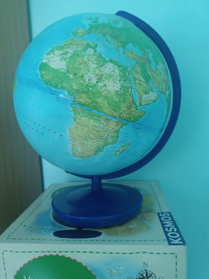 Student globe, diameter 26 cm
