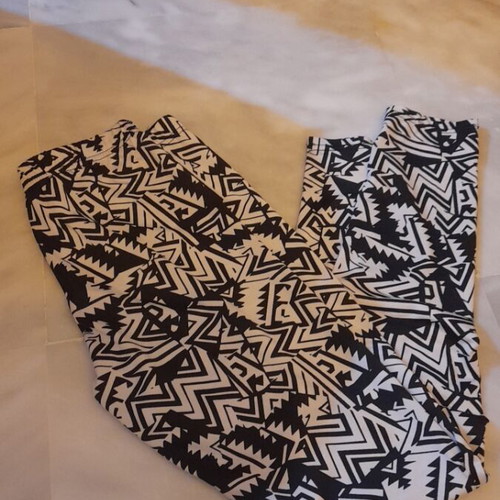 Women's lycra leggings and black Tezenis with lace like new