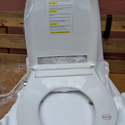 Smart toilet seat with bidet and heater