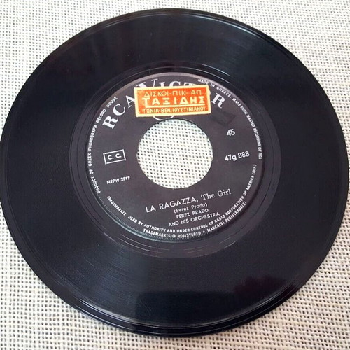 Perez Prado And His Orchestra Via Veneto / La Ragazza 7' used