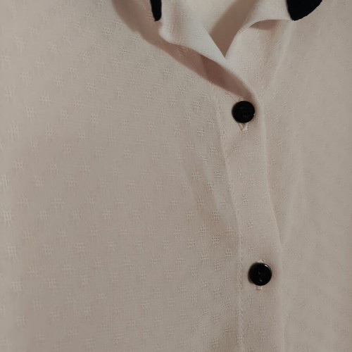 Zara chiffon women's shirt size L like new, pink and black