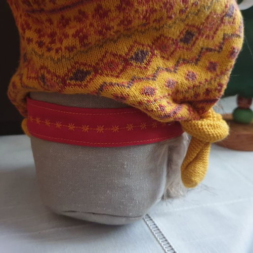 Decorative gnome handmade new, height 28cm
