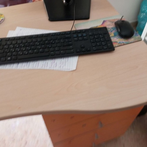Desk and bedside table set like new for children's room