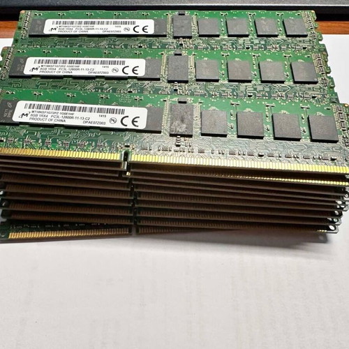 Server RAM 8GB 1Rx4 PC3L-12800R used for Dell, HP