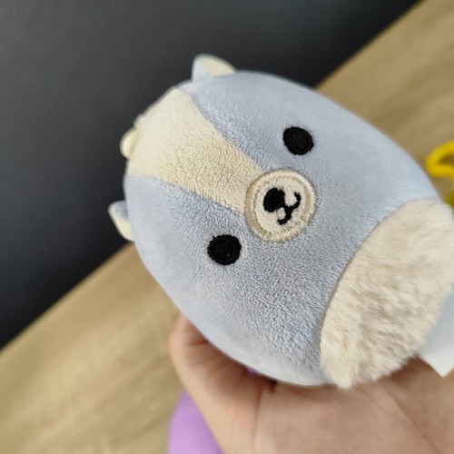 Squishmallows plush keychains set of 3 used, approx. 10 cm