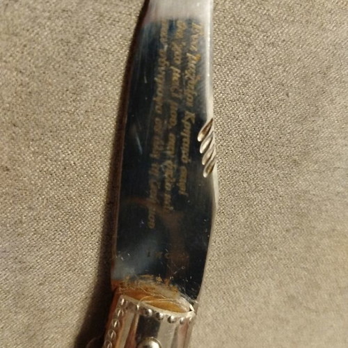 Pocket knife set used, 1 plus two as gift