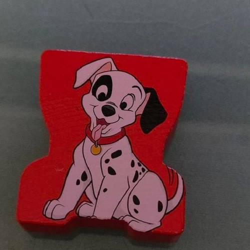 Disney 101 Dalmatians Wooden Game Piece like new