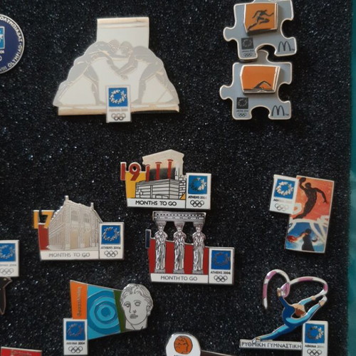 Olympic pins Athens 2004 collection like new