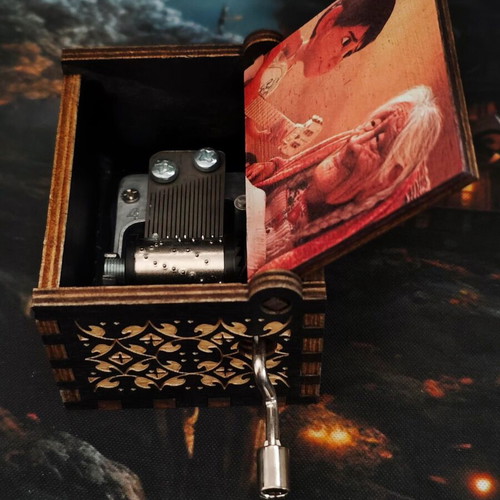 Wooden music box Coco Remember Me like new