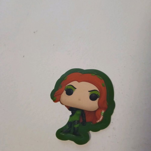 Kinder Joy Funko Pop! DC Poison Ivy used sticker