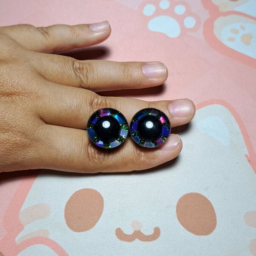 Safety Eyes for Crochet 20mm with Sakura and Heart of Depth Designs