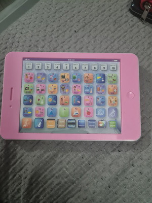 Children's educational tablet in Bulgarian, used