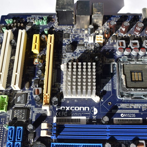 Mainboard Motherboard Foxconn used, broken for spare parts