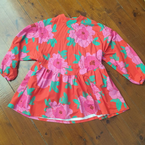 Karavan mini dress, colorful, airy