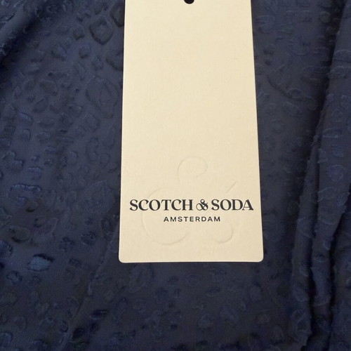Scotch & Soda navy dress new with tags, size EU 38