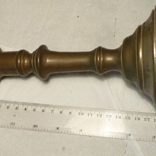 Brass old German candlestick like new