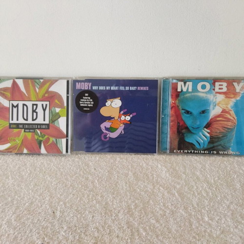 Moby pack of 4 CDs like new, electronic music