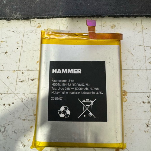 Hammer BM-62 battery used