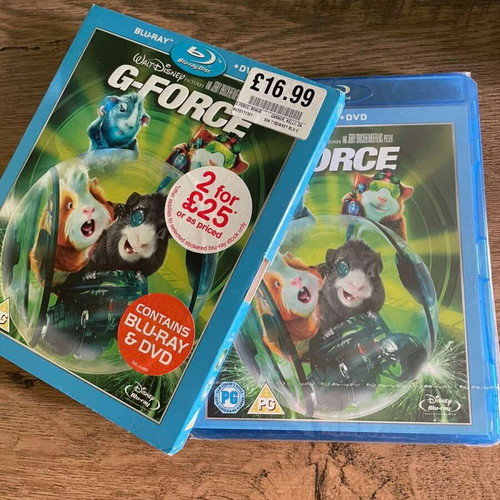 G-Force Blu-ray new with original slipcover