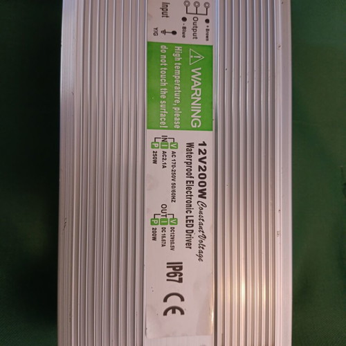 VK Lighting Dimmable Waterproof LED Power Supply 200W 24V
