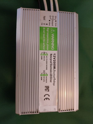 VK Lighting Dimmable Waterproof LED Power Supply 200W 24V