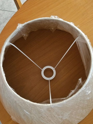 Floor lamp shade new, sugar color