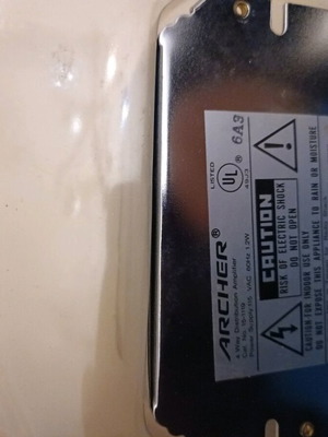 TV amplifier new