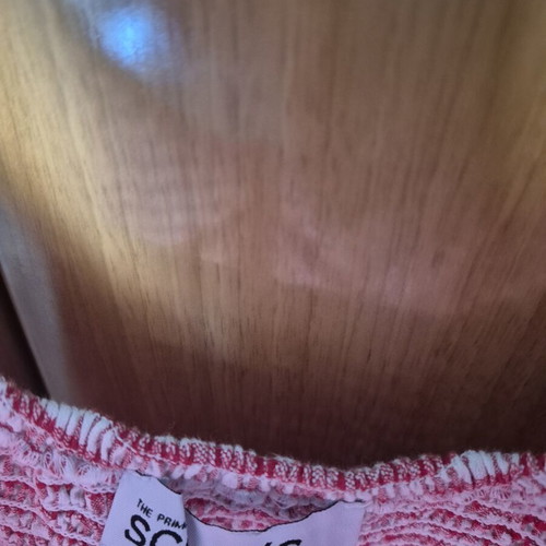 Primark dress new, fits small and medium, red and white