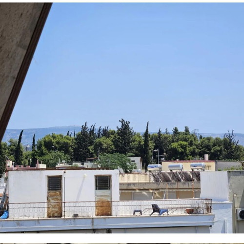 Apartment 67 sqm furnished with balcony and Acropolis view in Kolonos