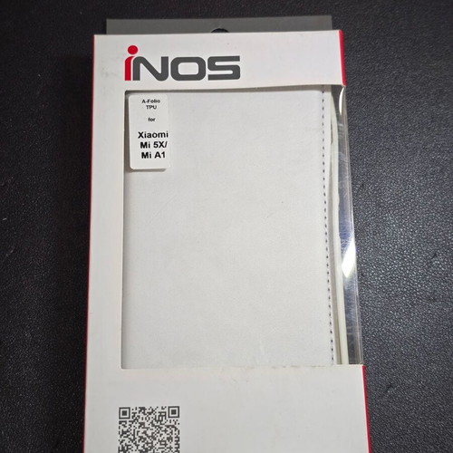 INOS Flip Book Case for Xiaomi Mi 5X and Mi A1 white new