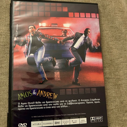 DVD Amos & Andrew used, case with closing issue
