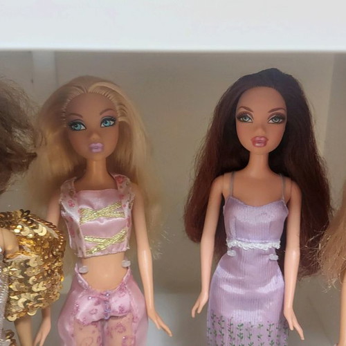 Barbie My Scene vintage dolls used, collection of 25 from 1999