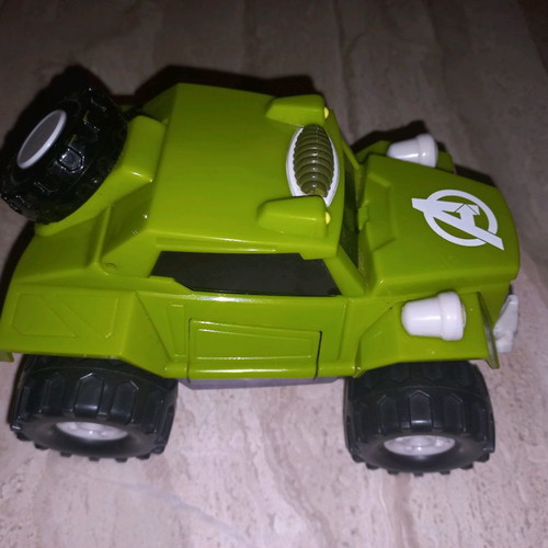 GIOCHI PREZIOSI Avengers Hulk Transforming Vehicle used, functional