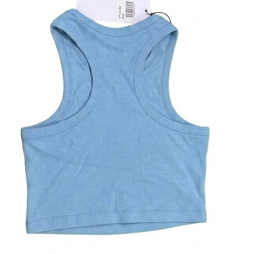 Alo Ribbed Crop Top new, blue