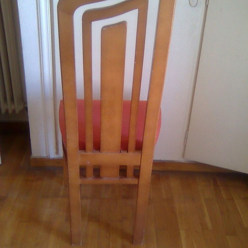 Wooden chair set of 2 used