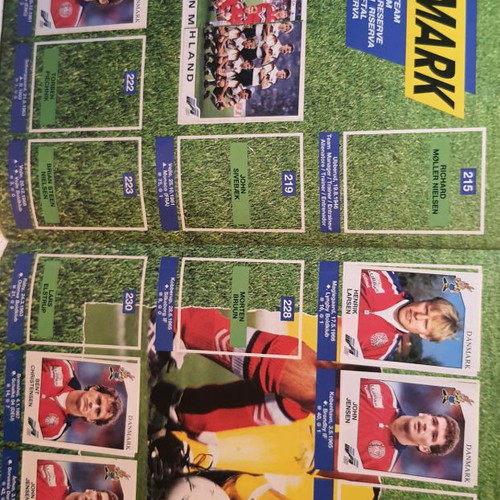 Panini Album EURO '92 used, rare collectible