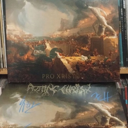 Rotting Christ Pro Xristou LP new, colored, signed