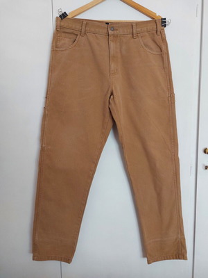 Dickies cotton pants brown-gold used, waist 90 cm