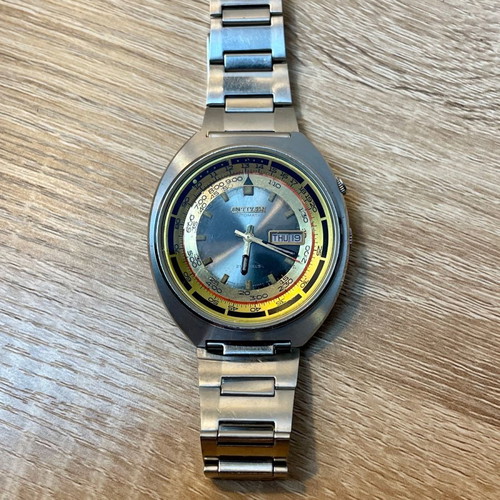 Citizen Aviation Pilots Watch vintage used with bracelet