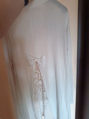 Beige cardigan one size lightly used