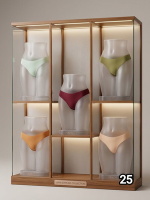 Women's underwear set 5 pieces size large multicolor new